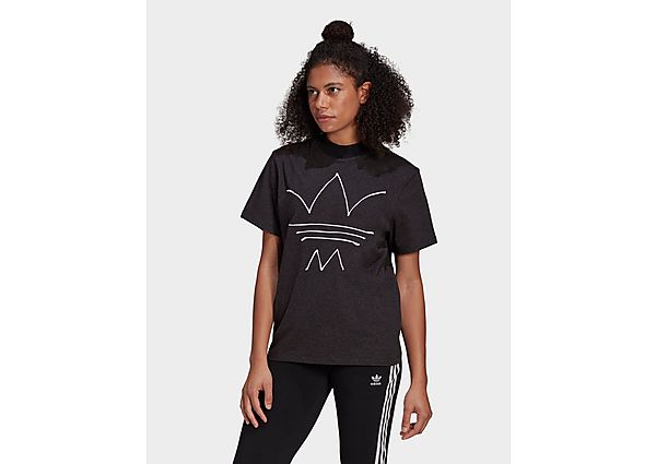 adidas Originals T-shirt R.Y.V. - Black Melange, Black Melange