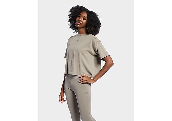 Reebok t-shirt crop teinte naturelle reebok classics - Trek Grey, Trek Grey