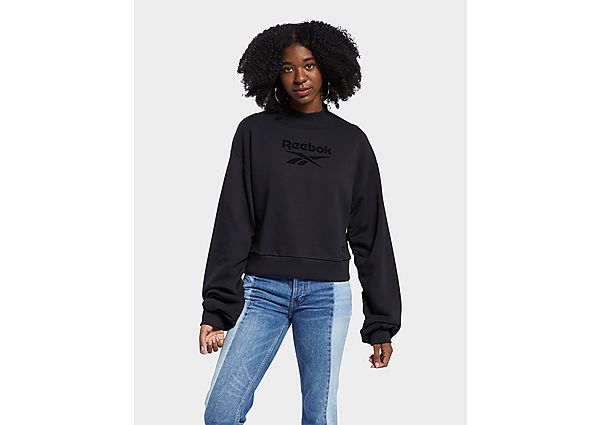 Reebok sweat à col cheminée rond classics - Black, Black