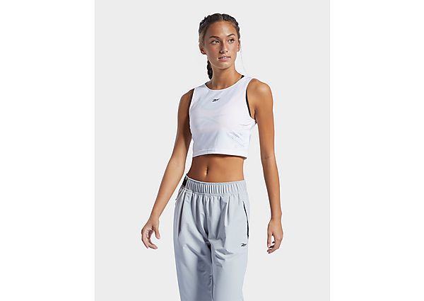 Reebok crop top perforé les mills - White, White