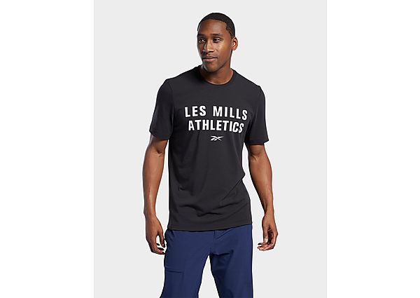 Reebok t-shirt en coton les mills - Black, Black