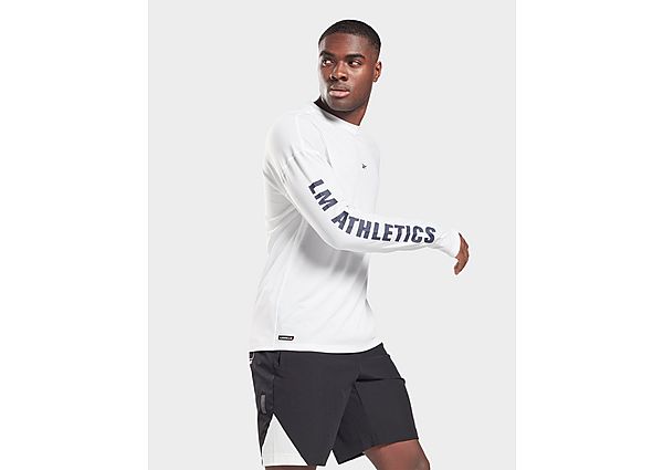 Reebok t-shirt à manches longues les mills - White, White
