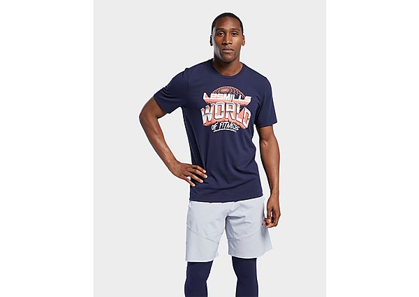 Reebok t-shirt en coton les mills - Vector Navy, Vector Navy