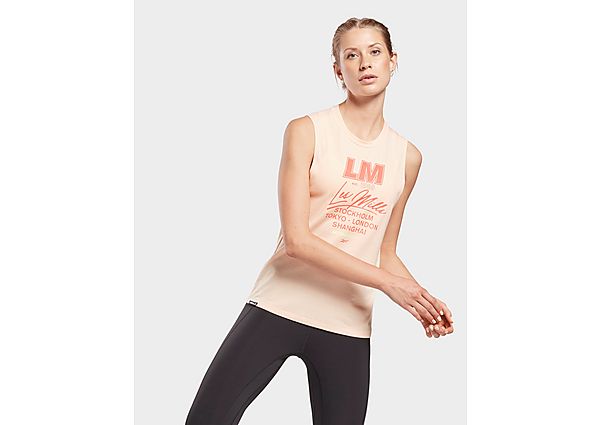 Reebok haut sans manches les mills - Aura Orange, Aura Orange