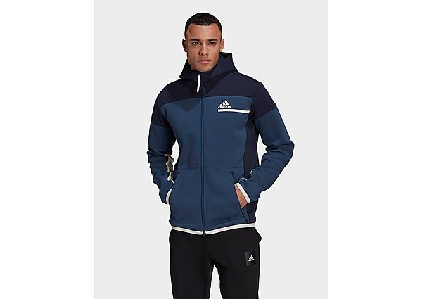 adidas Veste à capuche Z.N.E. Full-Zip - Crew Navy / Legend Ink, Crew Navy / Legend Ink