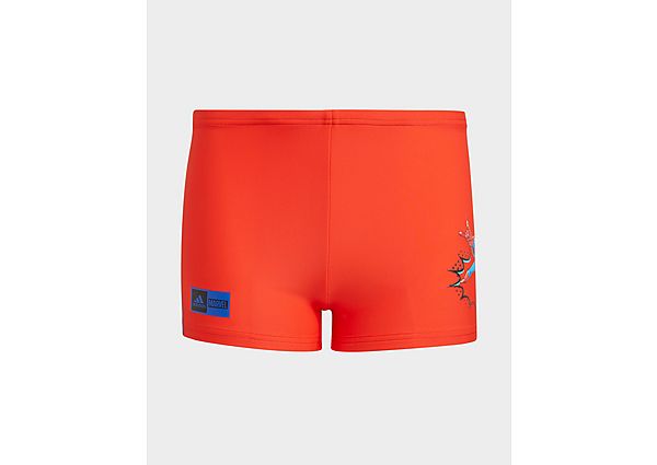 adidas Slip de bain Marvel Superhero - Red / Royal Blue, Red / Royal Blue