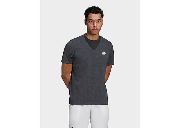 adidas T-shirt Roland Garros Tennis Graphic - Dark Grey Heather, Dark Grey Heather