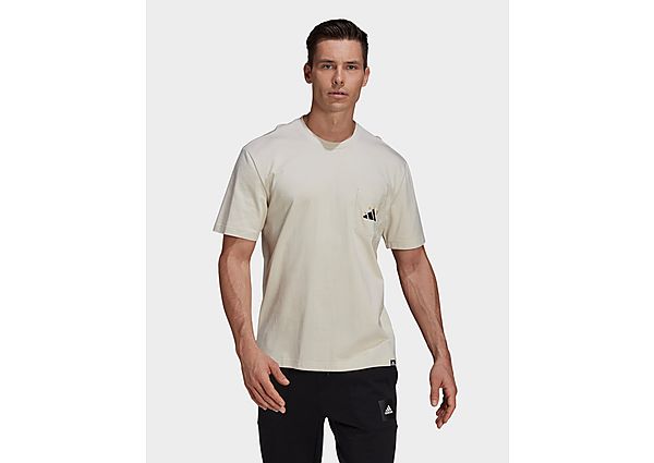 adidas T-shirt Mandala Graphic - Aluminium, Aluminium