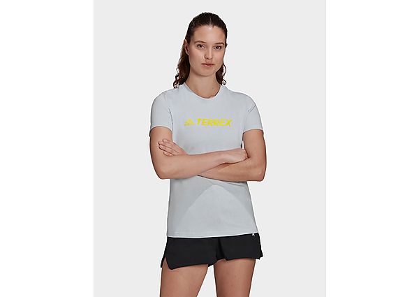 adidas T-shirt Terrex Classic Logo - Halo Blue, Halo Blue