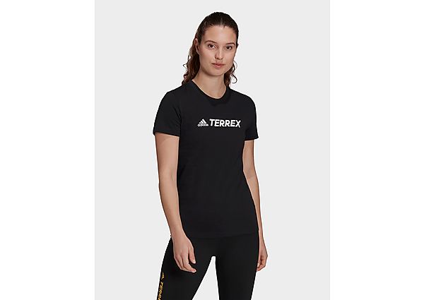 adidas T-shirt Terrex Classic Logo - Black, Black