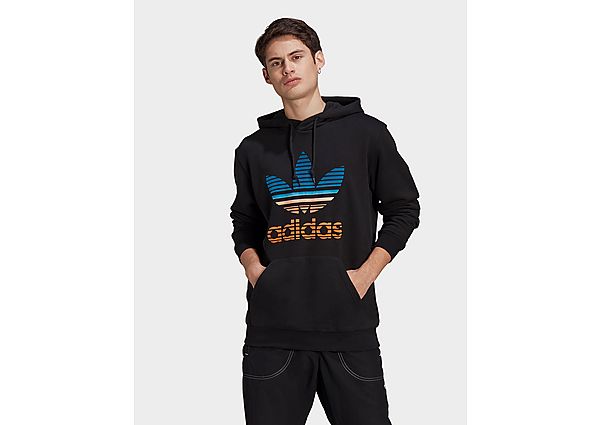 adidas Originals Sweat-shirt à capuche Trefoil Ombré - Black, Black
