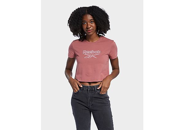 Reebok t-shirt classics foundation big logo - Mysterious Rose, Mysterious Rose