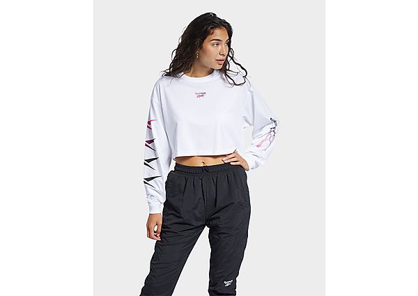 Reebok t-shirt à manches longues classics - White, White