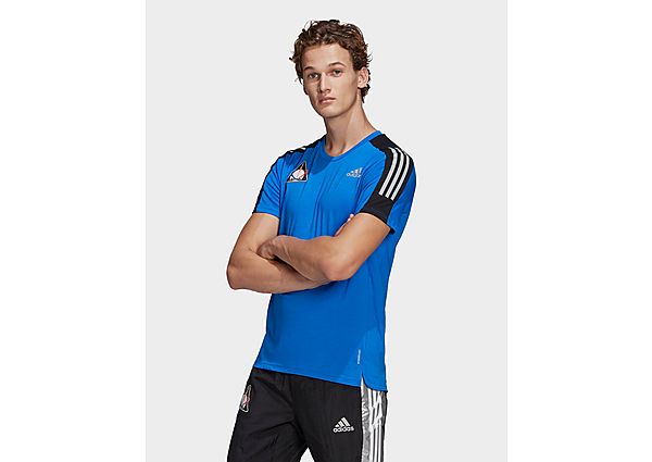 adidas T-shirt Run It Space Race - Football Blue, Football Blue