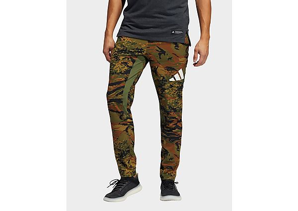 adidas Pantalon Training 3-Stripes Camo - Wild Pine, Wild Pine