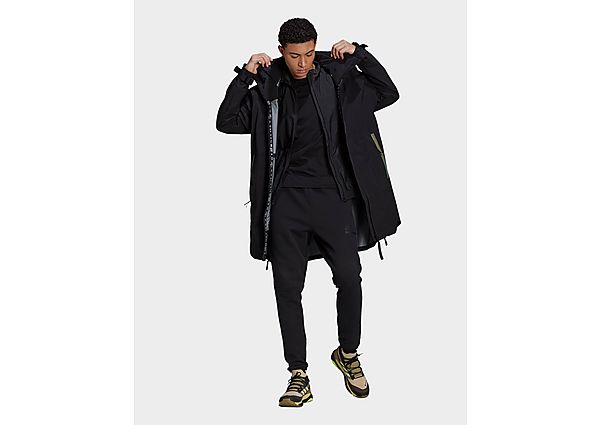 adidas Parka MYSHELTER RAIN.RDY - Black / Rainbow Reflective, Black / Rainbow Reflective