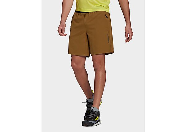 adidas Short de randonnée Terrex Liteflex - Brown Malt / Wild Pine, Brown Malt / Wild Pine