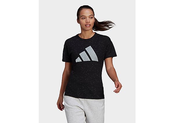 adidas T-shirt Sportswear Winners 2.0 - Black Melange, Black Melange