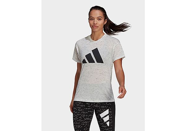 adidas T-shirt Sportswear Winners 2.0 - White Melange, White Melange