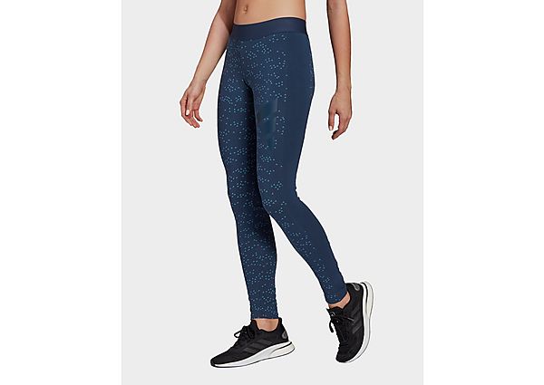 adidas Legging Sportswear Allover Print - Crew Navy, Crew Navy