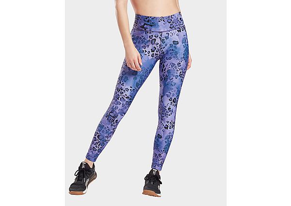 Reebok legging modern safari lux bold - Vector Navy / Hyper Purple, Vector Navy / Hyper Purple