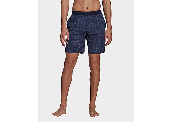 adidas Short de bain Check - Legend Ink, Legend Ink