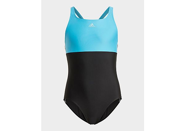 adidas Maillot de bain Colorblock 3-Stripes - Black / Signal Cyan / White, Black / Signal Cyan / Whi