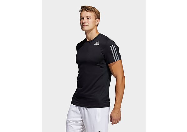 adidas T-shirt Primeblue AEROREADY 3-Stripes Slim - Black, Black