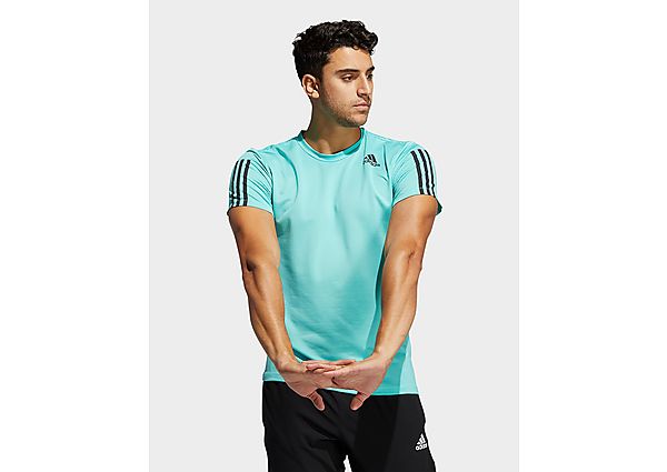 adidas T-shirt Primeblue AEROREADY 3-Stripes Slim - Acid Mint, Acid Mint