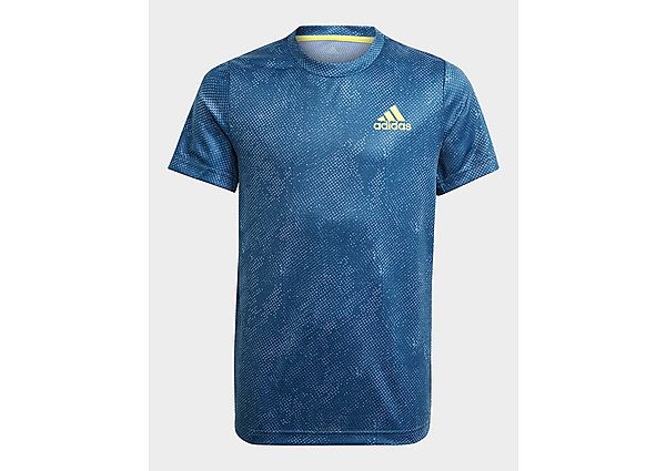 adidas T-shirt HEAT.RDY Primeblue Tennis Freelift - Crew Navy / Acid Yellow / Crew Blue, Crew Navy /