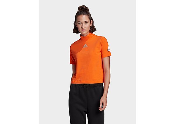 adidas T-shirt Sportswear Crop - Orange, Orange