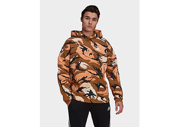 adidas Hoodie Sportswear Desert Camouflage Allover Print - Multicolor / Wild Brown, Multicolor / Wil