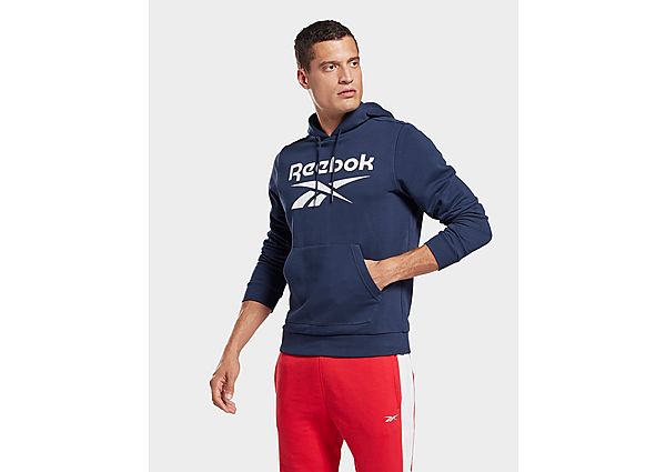 Reebok hoodie reebok identity big logo - Vector Navy / White, Vector Navy / White