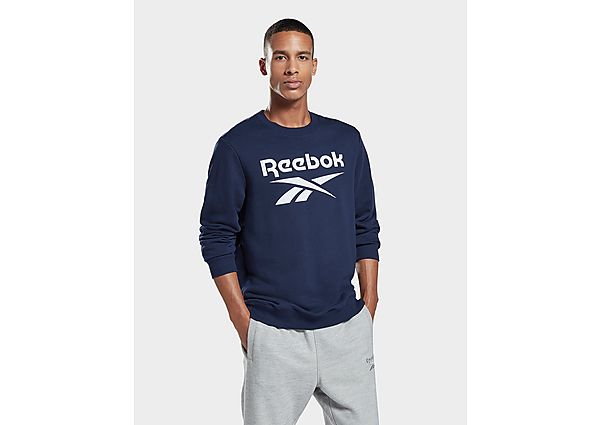 Reebok sweat à col rond reebok identity big logo - Vector Navy / White, Vector Navy / White