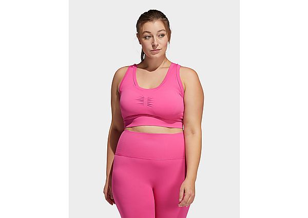 adidas Brassière Studio (Grandes tailles) - Screaming Pink, Screaming Pink
