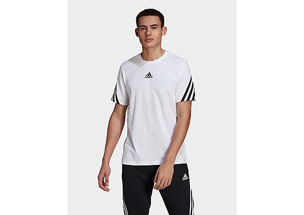 adidas T-shirt Sportswear 3-Stripes Tape - White, White