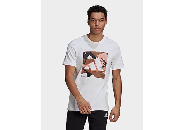 adidas Athletics Graphic Tee - White, White