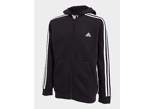 adidas Veste à capuche Essentials 3-Stripes - Black / White, Black / White