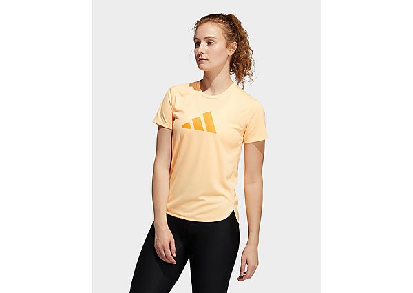 adidas T-shirt Badge of Sport - Acid Orange / True Orange, Acid Orange / True Orange