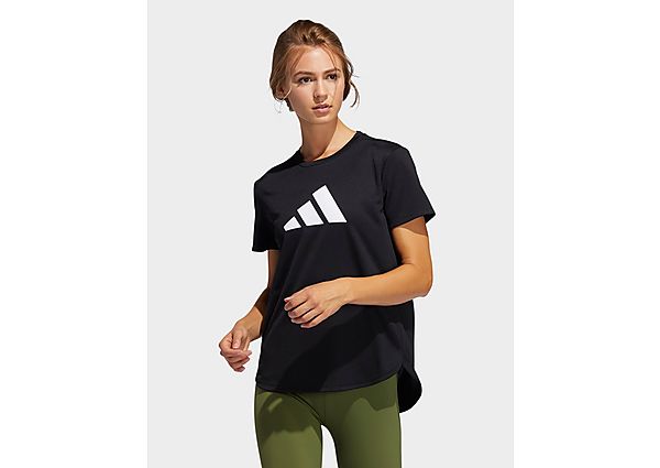 adidas T-shirt 3 Bar Logo ? - Black / White, Black / White