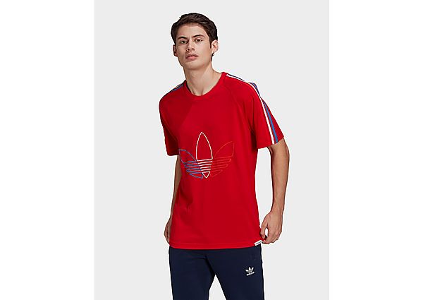 adidas Originals T-shirt Adicolor FTO - Scarlet, Scarlet