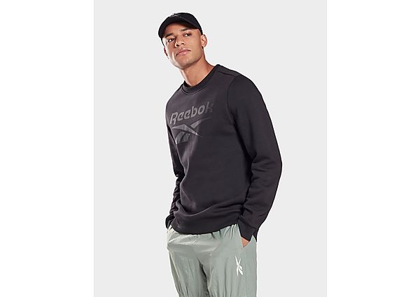 Reebok sweat à col rond molletonné reebok identity - Black / Black, Black / Black