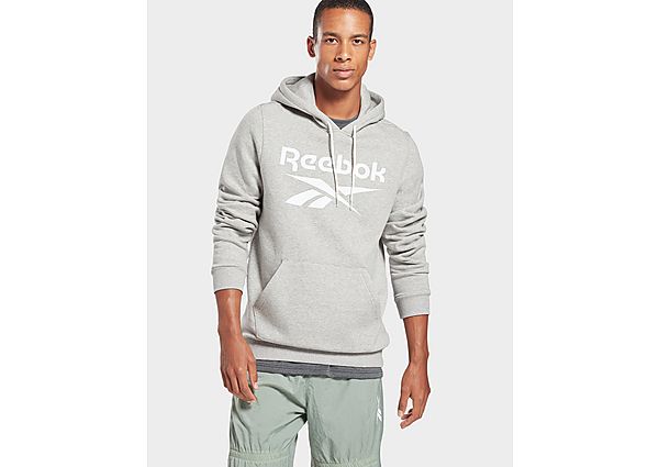 Reebok hoodie molletonné reebok identity - Medium Grey Heather, Medium Grey Heather