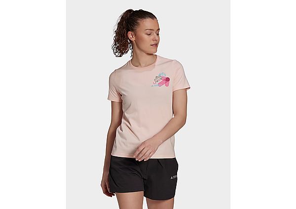 adidas T-shirt Travel Graphic - Icey Pink, Icey Pink