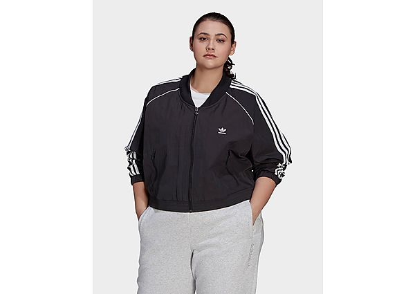 adidas Originals Veste de survêtement Adicolor Classics Crop - Black, Black