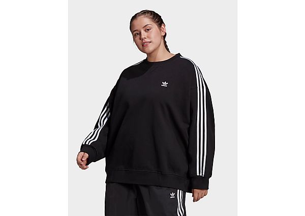 adidas Originals Sweat-shirt LOUNGEWEAR Adicolor Classics Oversize (Grandes tailles) - Black, Black