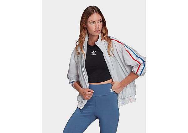 adidas Originals Veste de survêtement Adicolor Tricolor Japona - Dash Grey, Dash Grey