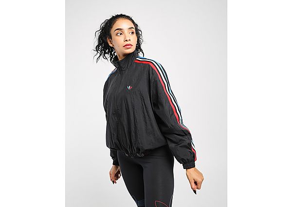 adidas Originals Veste de survêtement Adicolor Tricolor Japona - Black, Black