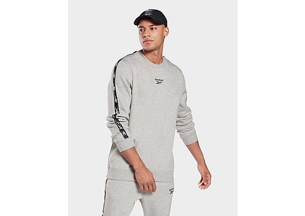 Reebok sweat à col rond training essentials tape - Medium Grey Heather, Medium Grey Heather