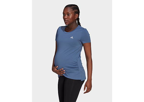 adidas T-shirt Essentials Cotton (Maternité) - Crew Blue / White, Crew Blue / White